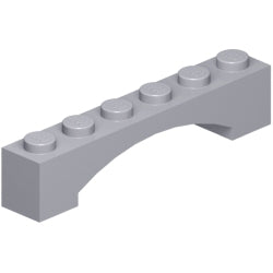 92950-194アーチ1×6レイズドライトブルーイッシュグレイ