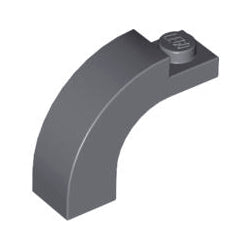 6005-199曲面アーチ1×3×2ダークブルーイッシュグレイ