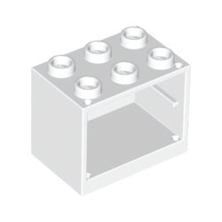 4532-001コンテナボックス2×3×2ホワイト