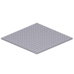 91405-194プレート16×16ライトブルーイッシュグレイ