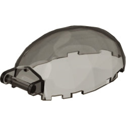 87752-111ウインドスクリーン6×4×2-1/3-取っ手付トランスブラック