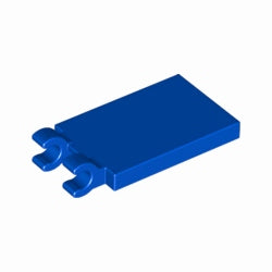 30350-023特殊タイル2×3側面にクリップ2個ブルー
