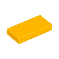 3069b-191タイル1×2ブライトライトオレンジ