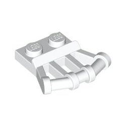 92692-001プレート1×2斜め取っ手付ホワイト