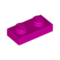3023-124プレート1×2マジェンタ