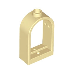 30044-005アーチ型窓枠1×2×2-2/3タン