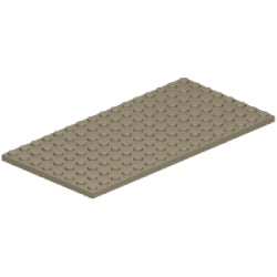 92438-138プレート8×16ダークタン