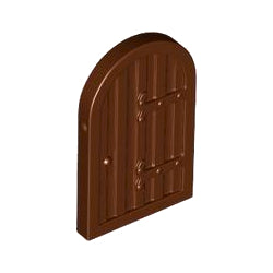 94161-192アーチ型窓1×2×2-2/3シャッターレディシュブラウン