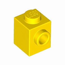 87087-024ブロック1×1-1方向スタッド有イエロー