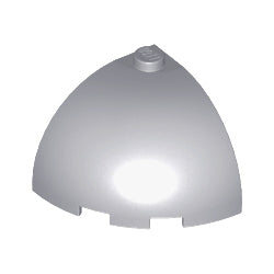 88293-194曲面ブロックコーナー3×3×2ドームライトブルーイッシュグレイ