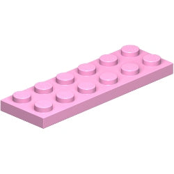 3795-222プレート2×6ブライトピンク