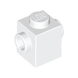 47905-001ブロック1×1-2方向スタッド有ホワイト