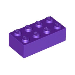 3001-268ブロック2×4ダークパープル