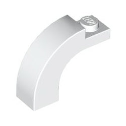 6005-001曲面アーチ1×3×2ホワイト