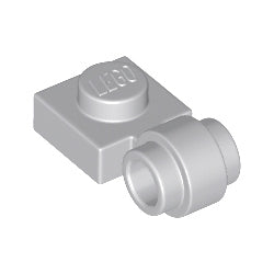 4081b-194プレート1×1側面にクリップ付ライトブルーイッシュグレイ