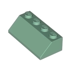 3037-151スロープ45度2×4サンドグリーン