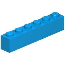 3009-321ブロック1×6ダークアジュール