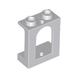 90195-194キャッスルアーチ型小窓1×2×2ライトブルーイッシュグレイ