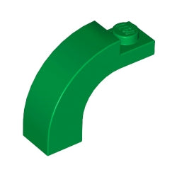6005-028曲面アーチ1×3×2グリーン