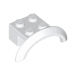 98282-001マッドガードアーチ4×2-1/2×1ホワイト