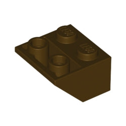 3660-308逆スロープ45度2×2ダークブラウン