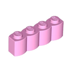 30137-222ブロック1×4丸太ブライトピンク