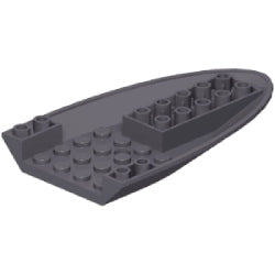 87611-199飛行機胴体下部6×10ダークブルーイッシュグレイ