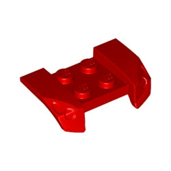 44674-021ヘッドライトカバーマッドガード2×4レッド