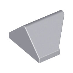 3049-194スロープ45度1×2両側傾斜-45度切込みライトブルーイッシュグレイ