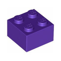 3003-268ブロック2×2ダークパープル