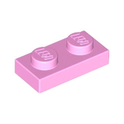 3023-222プレート1×2ブライトピンク