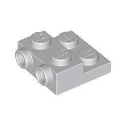 99206-194プレート2×2×2/3側面にスタッド有ライトブルーイッシュグレイ