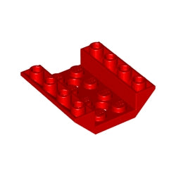 72454-021逆スロープ45度4×4両側傾斜と穴2つレッド