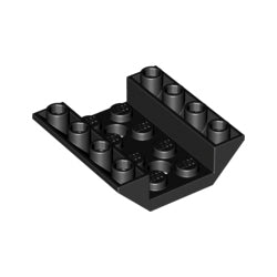 72454-026逆スロープ45度4×4両側傾斜と穴2つブラック