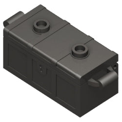 4738ac03-148平らな宝箱パールダークグレイ