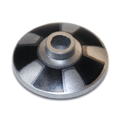 4740pb022ディッシュ2×2(ホイールキャップ)メタリックシルバー