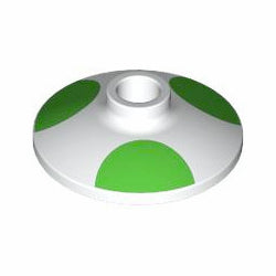 4740pb030ディッシュ2×2(ヨッシーバイク)ホワイト