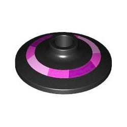 4740pb034ディッシュ2×2(BWTアルピーヌF1ホイールピンク)ブラック