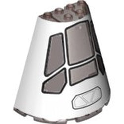 47543pb09コーンハーフ8×4×6(ロケットコンコックピット)トランスブラック