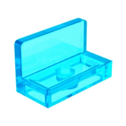 4865b-042パネル1×2×1コーナー丸トランスライトブルー