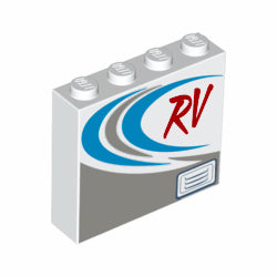 49311pb005ブロック1×4×3(RV)ホワイト