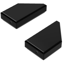 5091-5092-026特殊タイル1×2ウェッジ(左右セット)ブラック