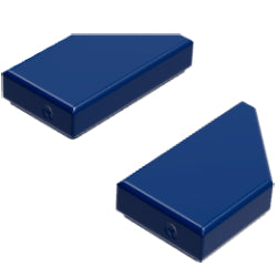 5091-5092-140特殊タイル1×2ウェッジ(左右セット)ダークブルー