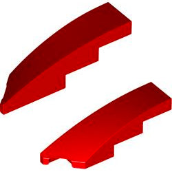 5414-5415-021ウェッジ4×1(左右セット)レッド