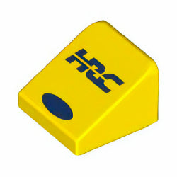 54200pb128スロープ31度1×1×2/3(ホンダレーシングロゴ)イエロー