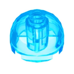 553c-042ブロック2×2ドーム型トランスライトブルー