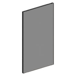 57895-111ドアガラス1×4×6トランスブラック