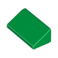 85984-028スロープ31度1×2×2/3グリーン