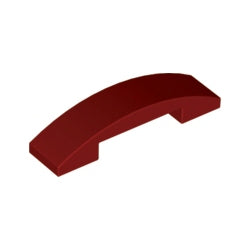 93273-154曲面スロープ4×1ダブルダークレッド