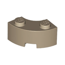 85080-138ブロック2×2コーナー丸ダークタン